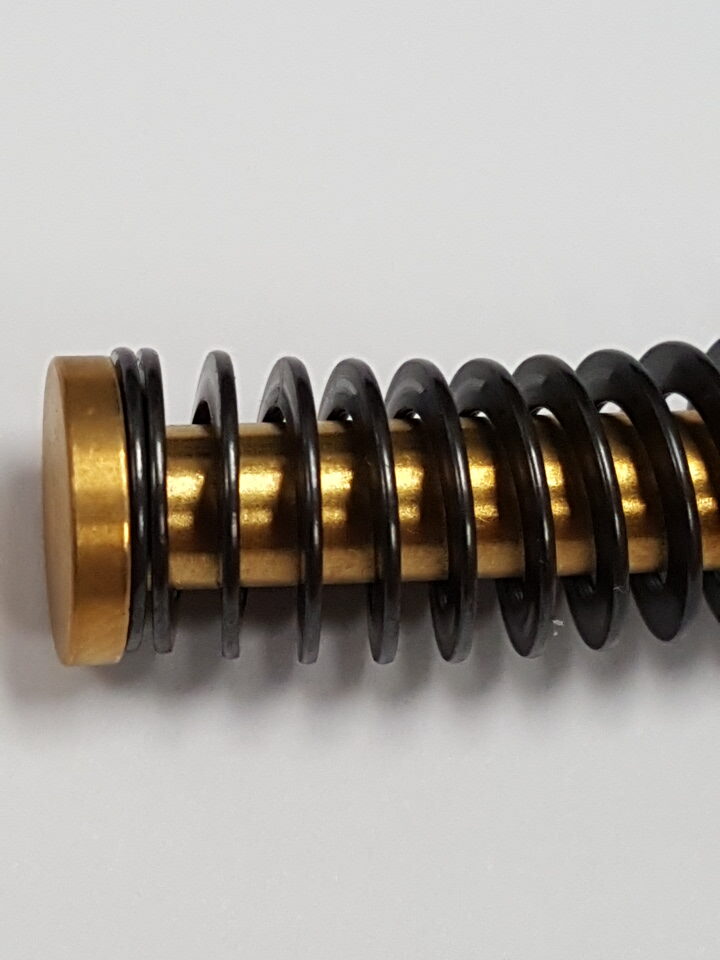 Wheaton Arms Heavyweight Guiderod Assembly Gold Fits Glock 19 19X Wheaton Arms Heavyweight Guiderod Assembly Gold Fits Glock 19 19X