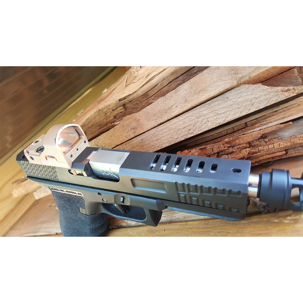 MILL PISTOL SLIDE FOR RED DOT OPTIC