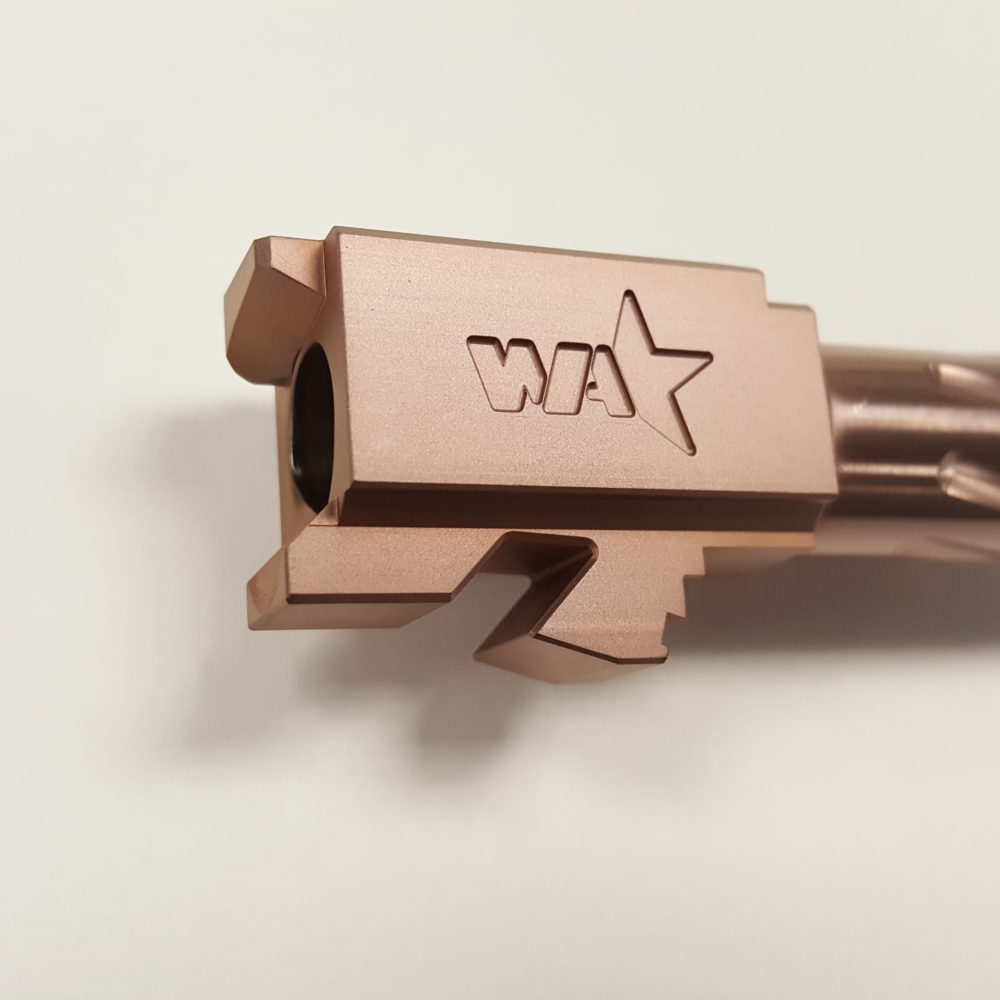 Wheaton Arms Spiral Fluted Match Grade Barrel, Standard Length, Copper