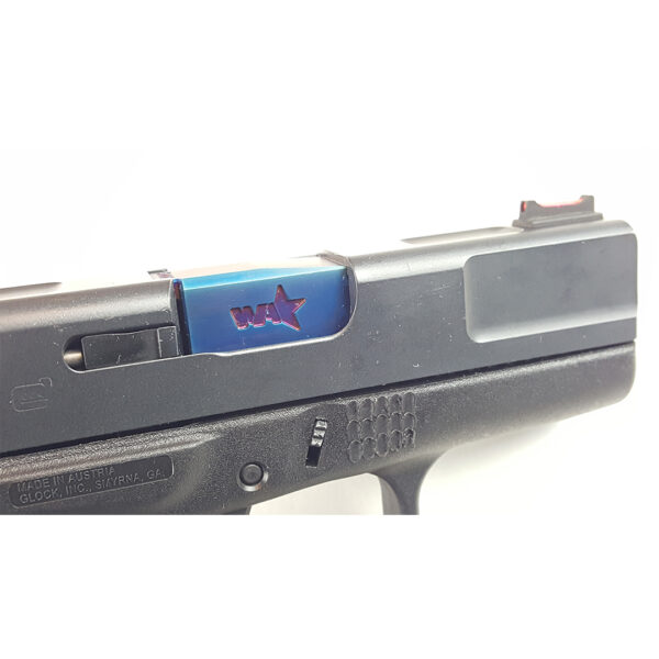 Wheaton Arms Match Grade Barrel Cobalt Blue Finish Fits Glock 43 43X 1