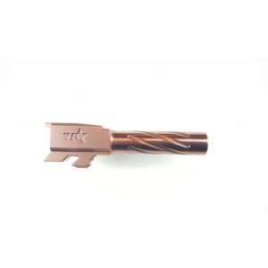 Wheaton Arms Match Grade Barrel Copper Finish Fits Glock 43 43X