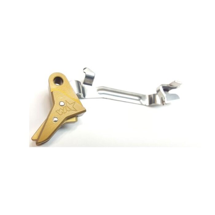 Wheaton Arms Elite ProCarry Trigger Assembly, Gold Finish, Fits Glock 1735 Gen 14 Including
