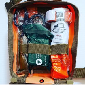 Go Med Gear Medical Bag Orange Inside