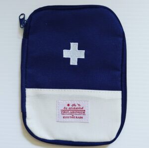 Go Med Gear Medical Pouch Blue Small Outside