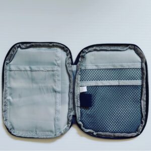 Go Med Gear Medical Pouch Blue Small Inside